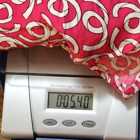 Vtg Esprit Sz S Pink Retro White Swirl 80s Pattern Button Up Down Blouse - Picture 11 of 11